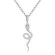 Підвіска срібна Serpent