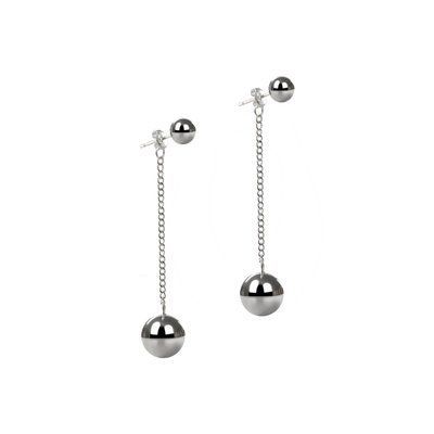 Сережки Silver Ball фото