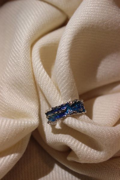 Каблучка срібна Luxe du R&eacute;cif фото