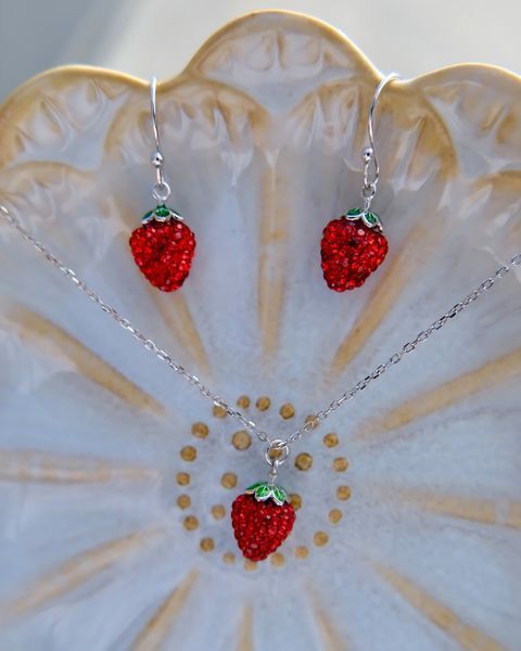 Підвіска срібна Fraise фото