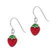 Сережки срібні Fraise