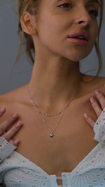 Підвіска срібна Amulette de l'Amour фото
