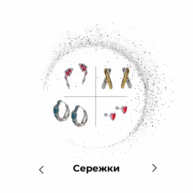 категорії сережки