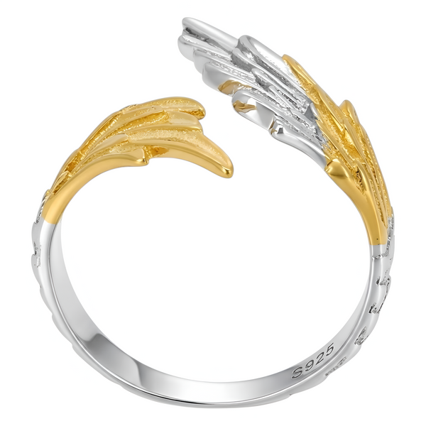 Каблучка срібна Angel Wings фото